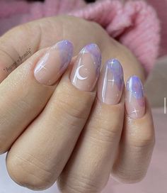 Red Nail Designs For Prom, Nail Designs For Prom, Uñas Aesthetic, Simple Spring Nails, Purple Nail Art, Space Nails, Beauty Hacks Nails, Art Designs Ideas, Cute Simple Nails