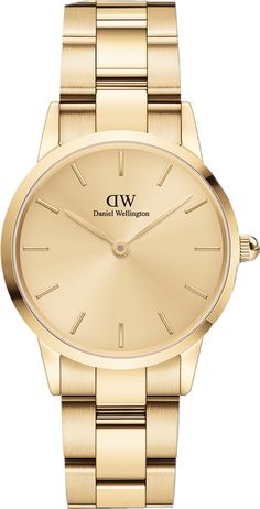 Gold Watches For Women, Dw Watch, Gold Watches, Gold Watch Men, Watches For Women, Buy Gold, Daniel Wellington, Wellington, Gold Watch