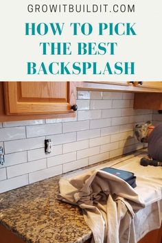 the best backsplash for granite countertops