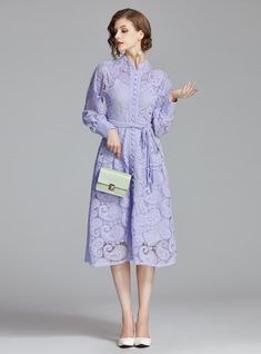 Technology: laceColor: purpleSizes: S,M,L,XL,2XL Purple Long Sleeve Lace Dress, Spring Purple Lace Dress, Purple Lace Dress For Spring, Elegant Purple Dress With Lace Patchwork, Spring Purple Lace Party Dress, Purple Lace Patchwork Dress, Feminine Purple Lace Dress, Purple Lace Knee-length Dress, White Lace Dress Short