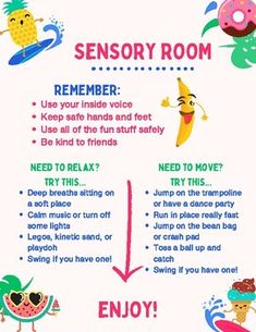 In my experience, it's important to introduce a sensory room to both students and staff. This is a fun and friendly way of explaining expectations while utilizing your sensory space for everyone! Sensory Room At School, Sensory Room In School, Sensory Design Interior, Sensory Room Decor, Sensory Room Ideas Schools, Sensory Room Rules