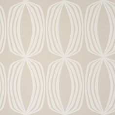 a wallpaper with white lines on it in the shape of ovals and rectangles