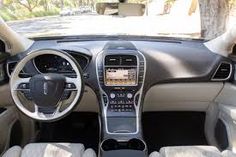 the interior of a car is clean and ready to be driven