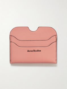 Acne Studios' leather accessories are just as cool and clean-cut as the Scandinavian label's clothing. Notched for easy access to four cards, this holder has been made in Italy from durable leather and has a central compartment for folded bills and receipts. Leather Cardholder, Tom Ford Bag, Acne Shop, Luxury Sneakers, Driving Shoes, Classic Sneakers, Clean Cut, Espadrille Shoes, Derby Shoes