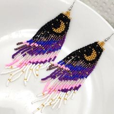 New Crescent Moon Celestial Beaded Boho Dangle Earrings Nwt Purple New In Package Excellent Condition- No Visible Flaws Multicolor Mix Of Purple Gold Black Pink White Cream Blue Yellow Questions? Leave A Comment Below! Other Listings: Boho, Western, Cowboy, Bohemian, Anthropologie, Free People, Johnny Was, Antique, Ancient, Zara, Gypsy, Breeze, Beachy, Indie, Airy, Rockabilly, Comfortable, Lightweight, Feminine, Flirty, Modern, Cute, Chick, Romantic, Cool, Relaxed, Summer Vacation, Trendy, Cruis Free People Earrings, Free People Jewelry, Moon Gifts, Vintage Goth, Spike Earrings, Beaded Hoop Earrings, Beaded Hoops, Beaded Dangle Earrings, Metal Earrings