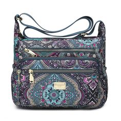 PRICES MAY VARY. Dimensions: 10.6" x 3.5" x 8.6" (L x W x H),Lightweight Messenger Bag for Women Travel and Everyday Pack Material: Nylon,Polyester Mulit-Pockets: Exterior: 3 front zipped pockets,2 side pockets,1 back zipper pocket;Interior:1 zipper pockets and 2 open pockets.1 Large Main Capacity The crossbody bag is simple and fashionable, suitable for women travel, holiday and everyday use, also one great gift for everyone. A must have for every trip and daily life. OUR SERVICE: If you have a Crossover Bags, Messenger Purse, Pockets Fashion, Pocket Bag, Shoulder Handbag, Crossbody Purse, Women's Bags, Large Bags, Shoulder Handbags