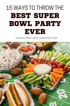 the best super bowl party ever is here and it's easy to throw together