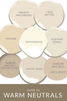 the ultimate guide to warm neutral paint colors for walls, ceilings and floors in your home