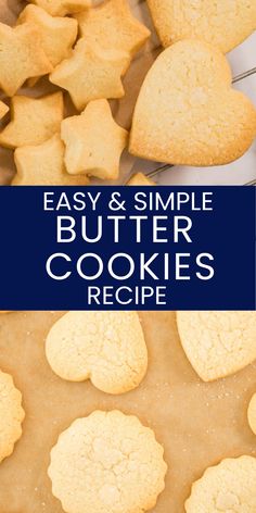 easy and simple butter cookies recipe