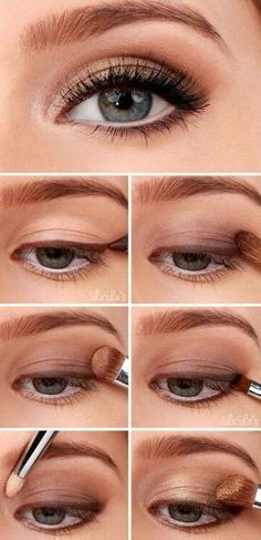 Smokey Eyeshadow Tutorial, Glamorous Wedding Makeup, Diy Lip Scrub, Summer Eyeshadow, Simple Wedding Makeup, Eyeshadow Tutorial For Beginners, Makeup Cantik, Tutorial Eyeliner