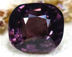 Spinel 1.37Ct Mogok Spinel Natural Burmese Purple Spinel D2805/B58 Mogok, Burmese, Gems, Purple, Nature