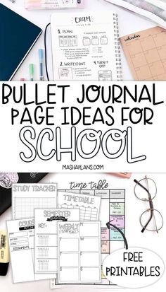 Bullet Journal can help you plan and monitor your study life and this is the perfect place with cute and functional ideas. Here are some layouts, spreads, and collections that will help make your life at school much more organized and functional. These 17 Bullet Journal ideas are perfect for any student and can be used as study motivation and inspiration. Study Bullet Journal, Bullet Journal for school, Bullet Journal for students, study journal, back to school, Bullet Journal pages Bujo Ideas For Students, Study Journal Ideas Student, College Bullet Journal, Study Bullet Journal, Bullet Journal For School, Student Bullet Journal, Back To School Bullet Journal, School Bullet Journal, Journal For Students