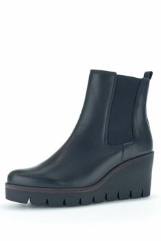 Gabor Shoes Utopia Boot Black Leather Black