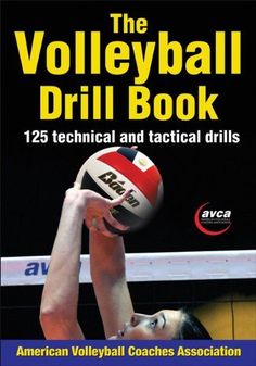 the volleyball drill book by american volleyball coaches association