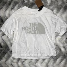 North Face Crop Shirt Size Small Nwt Crop Shirt, North Face, The North Face, Color White, Womens Tops, Crop Tops, Women Shopping, White, Color