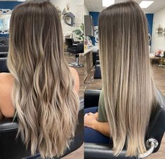 Highlight And Balayage Blonde, Brown Hair Blended Into Blonde, Bronde Balayage Long Straight Hair, Straight Hair Balayage Brown To Blonde, Neutral Blonde Balayage On Brown Hair, Low Maintenance Balayage Bronde, Straight Hair Baylage, Ombré Dark To Light, Light Brown Baylage Hair Straight