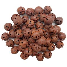 PRICES MAY VARY. Vintage Decorations for Home Farmhouse - Natural rust metal bells, covered with glaze, look old but shiny, perfect for seasonal home décor projects, especially for those who want to achieve an antique, rustic, primitive or country look Package Included - 50pcs craft bells, each metal bell is 1 inch in diameter Jingle Christmas Bells - DIY bells for wreath, holiday home and Christmas decor Wide Applications - Metal bells can decorate Christmas trees, doors, yards, parties, Hallow Craft Bells, Rusty Tin, Farmhouse Style Christmas, Christmas Jingles, Sleigh Bell, Primitive Farmhouse, Primitive Crafts, Seasonal Home Decor, Farmhouse Rustic