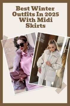 Mini Skirt Winter Outfit, Midi Skirt Outfit Winter, Mini Skirt Winter, Midi Skirt Winter, Skirts Ideas, Warm Tights, Chunky Sweaters, Perfect Winter Outfit