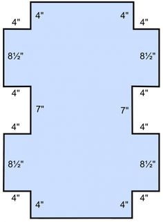 an image of a floor plan with the measurements for each section and numbers on it