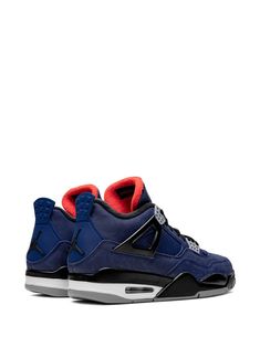 Find JORDAN Air 4 Winterized Loyal Sneakers on Editorialist. Supplied by a premier sneaker marketplace dealing with unworn, already sold out, in demand rarities. Each product is rigorously inspected by experienced experts guaranteeing authenticity. The Air Jordan 4 Winter “Loyal Blue” receives a winter-ready makeover for the iconic silhouette. The premium iteration of the “Loyal Blue” Air Jordan 4 sports a colorway reminiscent of rapper Eminem’s “Encore” Jordan 4, as covetable a sneaker as any w Navy Custom Sneakers For Streetwear, Navy Cushioned Basketball Shoes For Streetwear, Navy Sporty Custom Sneakers With Cushioned Footbed, Air Jordan 4 Low-top Sports Shoes With Contrast Sole, Sporty Air Jordan 4 High-top With Air Cushioning, Air Jordan 4 Low-top For Streetwear With Air Cushioning, Air Jordan 4 Low-top With Air Cushioning For Streetwear, Low-top Air Jordan 4 With Air Cushioning For Streetwear, Navy Custom Sporty Sneakers With Cushioned Footbed