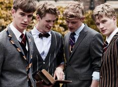 There's a reason you own so much argyle... Prep School Uniform, Prep Boys, Boarding School Aesthetic, Men In Suits, Gallagher Girls, The Wombats, Style College, Preppy Boys, An Open Book