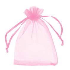 a pink organ bag on a white background