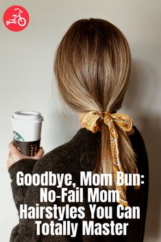 Hairstyles For Moms, Easy Mom Hairstyles, Mom Bun, Cute Simple Hairstyles, Mom Hairstyles, Headband Hairstyles, Haiti, Hair Hacks, New Hair