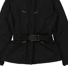 Description:Vintage black Napapijri jacket, fits large.GENDER: womens CONDITION: good - mark on the belt as pointed out.STYLE: jacketERA: 1990sCOLOUR: blackFABRIC: polyamide Black Long Sleeve Outerwear With Belt, Black Long Sleeve Outerwear With Belt Loops, Black Winter Outerwear With Belt Loops, Napapijri Jacket, Jacket Fits, Large Black, Vintage Black, Product Description, Black