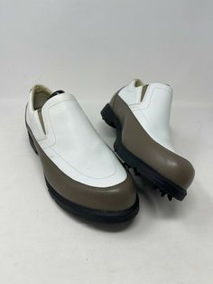 NEW Women's Callaway Golf CG Sport Comfort Slip-On W205-15 Shoes Size 8.5M #T9 WE ONLY SHIP WITHIN THE UNITED STATES.  We DO NOT change a shipping address by request. We ONLY ship to the address on file with eBay & Paypal. DO NOT ask us to change an address, just request to cancel the order until you have the correct address on file. #T9 is our inventory location.  NEW Women's Callaway Golf CG Sport Comfort Slip-On W205-15 Shoes Size 8.5M #T9 NEW With Box, but Box is a little beat up. Thank you White Slip-resistant Golf Shoes With Round Toe, Sporty White Golf Shoes With Rubber Sole, White Golf Shoes With Rubber Sole For Sports, Sporty White Golf Shoes With Ortholite Insole, White Slip-resistant Low-top Golf Shoes, White Closed Toe Walking Sneakers, White Closed Toe Sneakers For Walking, White Synthetic Golf Shoes, Sporty Golf Shoes With Ortholite Insole And Round Toe