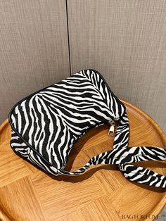 BagForLove - Stylish Zebra Baguette with Striped Pattern Product Description Color Black and White Pattern Type Zebra Stripe Bag Size Small Type Hobo Bag Closure Type Zipper Style Funky Composition 100% Polyester Material Polyester Size Chart INCH CM Bag Length Bag Width Bag Height Handle Height 9.1 inch 3.1 inch 4.7 inch 10.2 inch Bag Length Bag Width Bag Height Handle Height 23 cm 8 cm 12 cm 26 cm Details Pictures Similar Products h2 { text-align: center; } /* æ¢è¡ */ li{ white-space: normal Travel Zebra Print Rectangular Bag, Rectangular Zebra Print Travel Bag, Travel Rectangular Zebra Print Bag, Everyday Use Zebra Print Shoulder Bag, Everyday Zebra Print Shoulder Bag, White Rectangular Bag With Zebra Print, Black Zebra Print Bags For Daily Use, Black Zebra Print Bag For Daily Use, Chic Zebra Print Rectangular Shoulder Bag