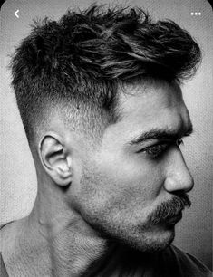 Volumizing Haircuts, Men Fade Haircut Short, Short Fade Haircut, Low Fade Haircut, Mens Hairstyles With Beard, Gents Hair Style, Taper Fade Haircut, Tapered Haircut