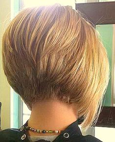 Waterfall Hairstyle, Inverted Bob Haircuts, Inverted Bob Hairstyles, Stacked Bob Hairstyles, Stacked Bob Haircut, Bob Haircut For Fine Hair, 2015 Hairstyles, Inverted Bob, Bob Hairstyles For Fine Hair