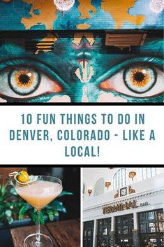 the top ten things to do in denver, colorado - like a local cocktail bar