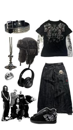 Baggy Grunge Outfit, Kawaii Fashion Outfits, Tomboy Outfits, Chill Outfits, Other Outfits