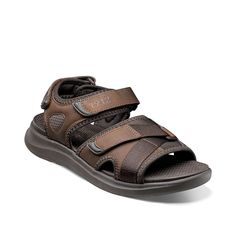 Nunn Bush-Rio Vista River Sandal Highlight a summer look with the Rio Vista River sandal from Nunn Bush. The cushioned and contoured footbed cups your steps while the classic design pairs well with favorite ensembles. Brown Synthetic Sport Sandals For Summer, Casual Brown Synthetic Sport Sandals, Comfortable Brown Sandals With Arch Support, Brown Casual Sport Sandals With Arch Support, Casual Brown Sport Sandals With Arch Support, Brown Sport Sandals With Arch Support For Summer, Brown Summer Sport Sandals With Arch Support, Brown Sport Sandals With Arch Support And Open Toe, Casual Brown Sandals With Ortholite Insole