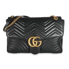 Item #: 132342 MSRP: 2,980 Dimensions: 13.1 x 9.5 x 4 Exterior Material (Specific): Matelassé Leather Includes: None Handle Drop: 12-22 Exterior Material: Leather Size: Large Exterior Color: Black Made in: Italy Condition: Good Exterior Color (Specific): Black Bags Gucci, Gg Marmont, Handbag Wallet, Wallet Accessories, Gucci Black, Diaper Backpack, Casual Backpack, Made In, Wallet Case