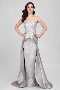 Couture Evening Dress, Terani Couture, A Line Gown, Couture Gowns, Evening Gowns Formal, Long Gown, Evening Dresses Long, Formal Evening Dresses, Beautiful Gowns