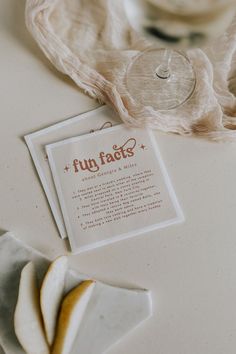 Fun facts wedding napkins featuring personalized details about the couple, perfect for engaging guests during the reception. Fun Facts Napkins, Fun Facts Wedding Napkins, Fun Facts Wedding, Wedding Fun Facts, Cocktail Napkin, Wedding Fun, Retro Wedding, Wedding Napkins, Cocktail Napkins