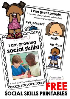 the social skills booklet for children to use