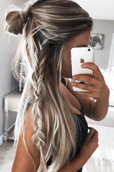 Cool Braids, Penteado Cabelo Curto, Up Dos, Festival Hair, Short Hairstyle, Easy Hairstyles For Long Hair, Party Look, Long Hair Women, Hair Stuff