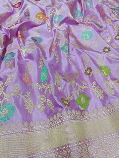 Premium Quality Exclusive Banarasi Pure Katan Saree COLOR: Multy QUALITY: Superb  CARE: Dry Clean Only  PARTNER : DHL EXPRESS / UPS / DTDC Note: If Customer Wants We Make ready Blouse ,False Pico Also (Extra Charges Applicable For That) PLS CHAT WITH US FOR MORE DETAILS OR AVAILABILITIES Purple Traditional Wear With Motifs For Celebration, Purple Katan Silk Traditional Wear For Celebration, Celebration Katan Silk Traditional Wear In Purple, Meenakari Katan Silk Traditional Wear For Celebration, Purple Paithani Silk Traditional Wear For Celebration, Paithani Silk Dupatta For Celebration, Banarasi Silk Embroidered Fabric For Puja, Embroidered Meenakari Saree, Transitional Katan Silk Embroidered Fabric