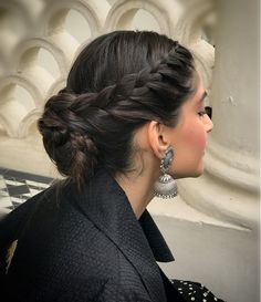 Hairstyle Easy, Braided Hairdo, Braided Bun Hairstyles, Hairstyles For Medium Length Hair Easy, Updos For Medium Length Hair, Bridal Hairstyle, Messy Bun Hairstyles, The Hardest Part