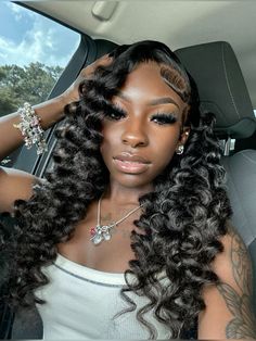 Birthday Hairstyles, Hair Laid, Face Card, Pretty Selfies, Black Girls Hairstyles, Hair Waves, Black Women Hairstyles, Hair Hacks