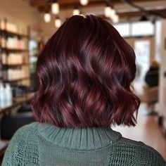 60 Stunning Red Hair Color Ideas Trending in 2024 Short Red Hair Balayage, Deep Burgundy Hair Color Short, Mahogany Hair Color Short, Dark Auburn Hair Short, Deep Red Short Hair, Burgundy Hair Green Eyes, Short Deep Red Hair, Copper Hair Color Short, Dark Auburn Short Hair