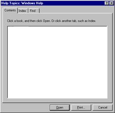 an image of a computer screen with the text'help topic windows hider '