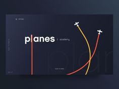 an image of a business card with the word planes on it and two arrows pointing to each other