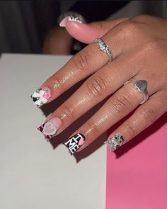 - follow @femaleliltop for more . ☆ Junk Nails Bling, Business Nails, Nail Appointment, Love Show, Show Yourself, Long Acrylic Nails Coffin, Acrylic Nails Coffin Short, Short Acrylic Nails Designs