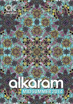 the front cover of alkam's mid - summer 2014 album, featuring an intricate