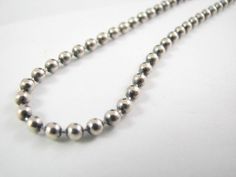 A high quality, strong SOLID 925 sterling silver smooth ball / bead type chain. The length is 14 inches (35 cm) and the size of the balls / beads are 4 mm. Can be ordered shiny or oxidized. Other lengths and widths are also available, please check my listings. Great for all type of pendants. I prepare these necklaces as ordered from highest quality chains, if you need other sizes or unusual sizes such as 15 inch, 22 inch, 32 inch etc... please let me know and I'll arrange them for you. Also, def Silver Ball Necklace, 20 Inch Necklace, Oxidized Necklace, 16 Inch Necklace, Ball Chain Necklace, Ball Necklace, Oxidized Sterling Silver, Gold Chain Necklace, Ball Chain