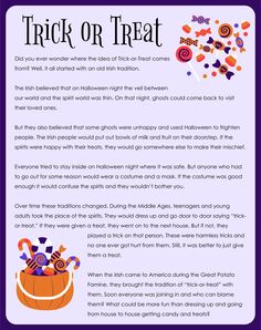 the trick or treat poem for halloween